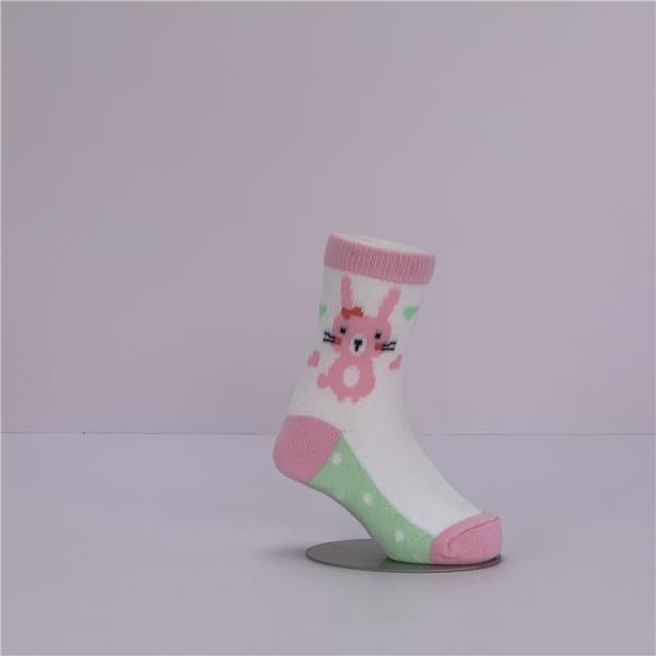 Soft and Comfortable Cartoon Pattern Socks for Toddlers High Ankle Anti Slip Durable
