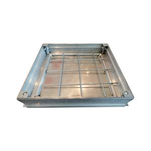 Утопленная аттестация ИСО 9001 размера материала 600мм*600мм крышки доступа алюминиевая