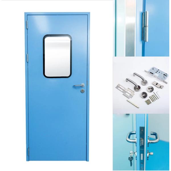 1.5mm SS304 Dustproof Pharmaceutical Clean Room Door