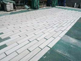 Современная мраморная плитка стены мозаики, плитка мозаики листа 300 кс 298мм естественная каменная