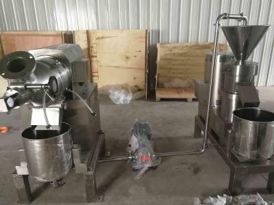 Linha de processamento da manteiga de amendoim da eficiência elevada para a pasta da avelã do amendoim