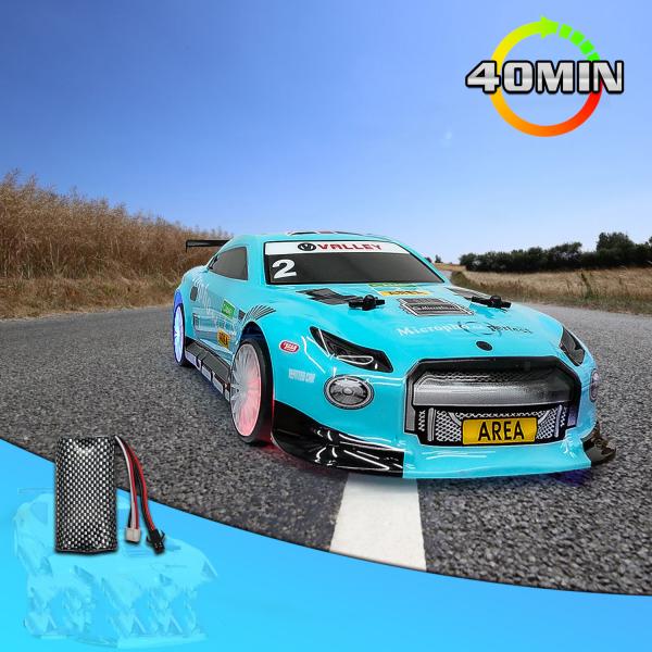 1 14 Ratio LED Light Remote Control Drift Car Electric Four-Wheel Drive Racing Car
