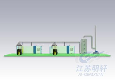 9.6M 10 Ton Food Recycling Organic Waste Disposal Machine Commercial Composting Equipment