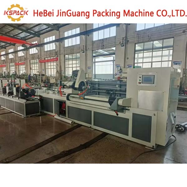 High Capacity Automatic Paper Tube Making Equipment For 50-60 Tubes/min And Tube Length Range 100-500mm