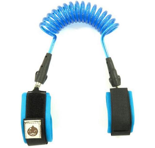 Hot Selling Transparent Blue Baby Safety  Retractable Anti-lost Walking Belt