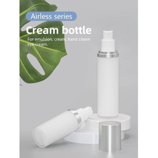 суть косметическое Skincare акриловой безвоздушной бутылки 15ml 30ml предварительная вакуумирует контейнер упаковки