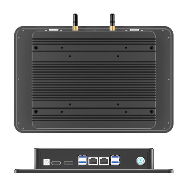 10.1Inch 1920*1200 All In One Industrial Touch Screen Black PC For Window And Linux