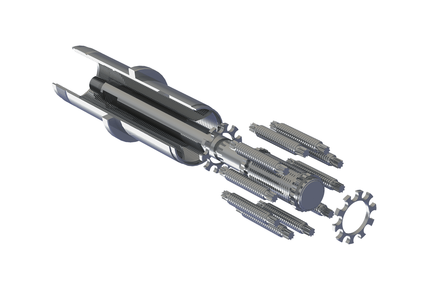 RS Series Inverted Roller Screw