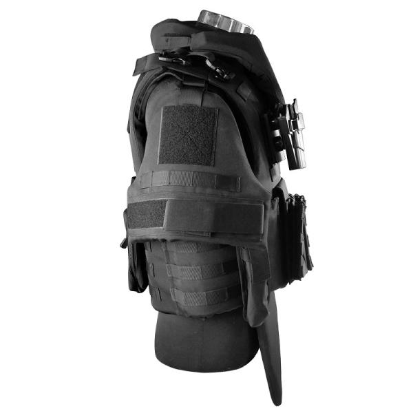 Self Defense NIJ IV Military Tactical Vest Full Body Oxford Impact Cushioning