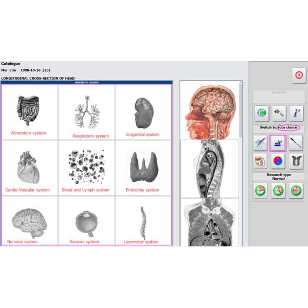 Hunter metatron machine 4025 SSCH NLS Health Diagnostic Metapathia 18D NLS