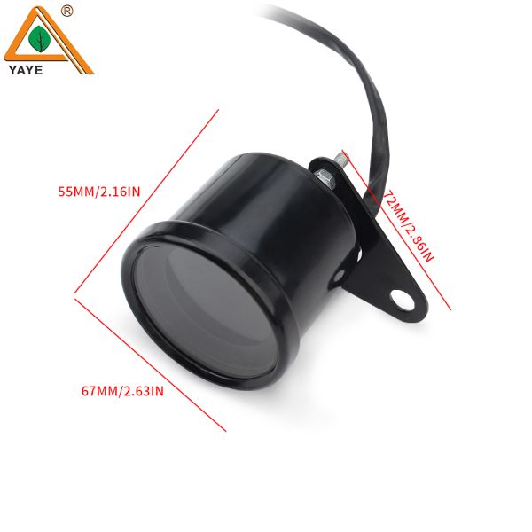 Motorcycle Meter Speedometer LED Digital Indicator Light Speed Digital Meter  7 Color Lighting Changes Universal