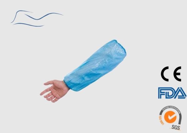 HDPE Material Disposable Arm Sleeves For Food Processing CE / ISO Certificate