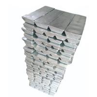 99Ingots de zinc de pureté de 0,99% destinés à la fabrication d'alliages de fonte sous pression et de batteries