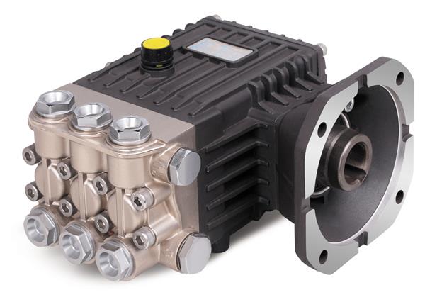 FLOWMONSTER high effective washer pump 3WZ-2014CA Nickel plated high pressure triplex plunger pump 200Bar 19LPM