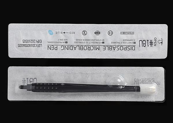 Blister Packing 3D Cosmetics Manual Tattoo Pen With Blade And Brush
