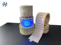 Etiquetas engomadas de encargo del timbre fiscal de alcohol de la etiqueta de Logo Rolled Wine Duty Paid