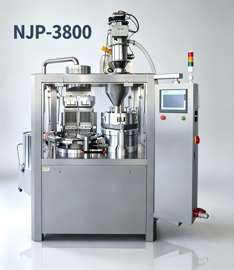 3800pcs/Minute Automatic Pill Filler 3P Large Capacity Pill Capsule Making Machine