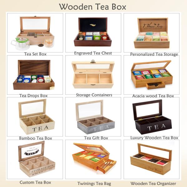 Custom Wooden Crate Gift Boxes with Sliding Lid and Stamping Printing Handling