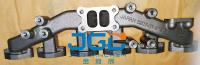 PC200-6 6D95 Partes de motores a diesel Manifold de escape curto 6207-11-5190