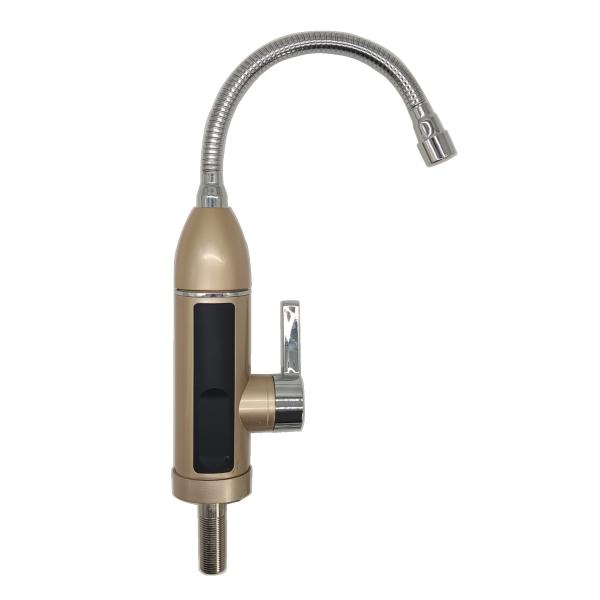 кран 220V ручки RoHs горячего водопроводного крана кухни цифрового контроля одиночный