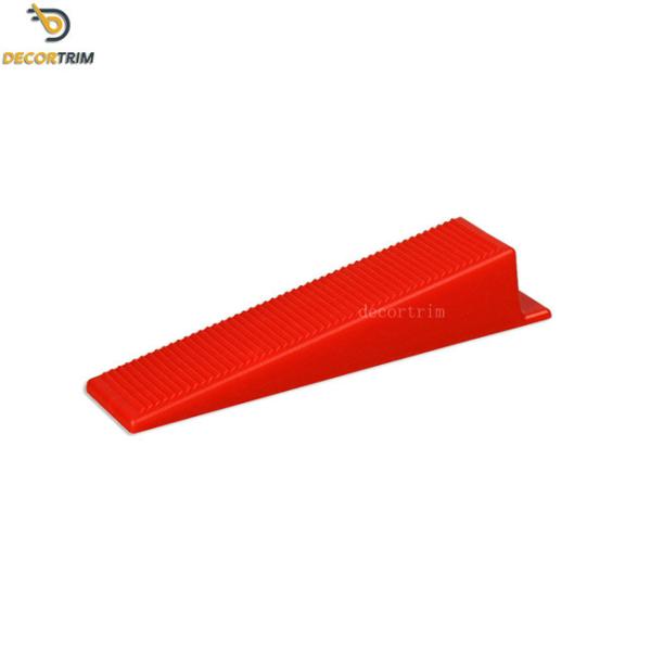 Plastic Tile Leveling System Clips Wedges Reusable For Wall Floor
