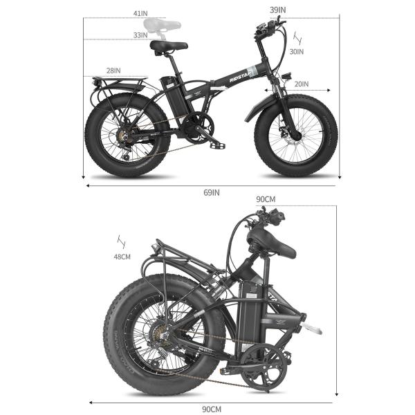 Trendy 7 Speed Gears 48v 14ah 500w Fat Tire Electric Bike Adults Urban E Bikes
