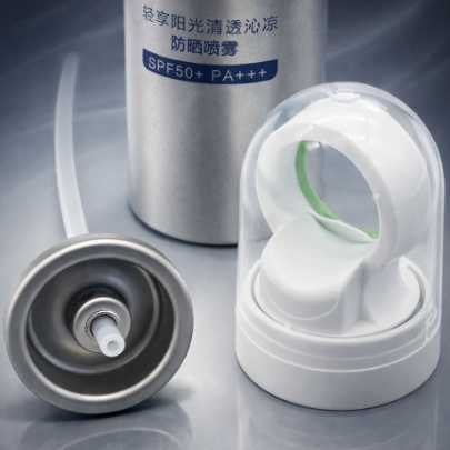 Advanced Wide-Mist Sunscreen Aerosol Valve for Even Full-Body Application