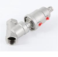 DN10 Actuador 40MM PN 1.6MPa piezas de fundición a presión válvula de ángulo para el procesamiento de metales