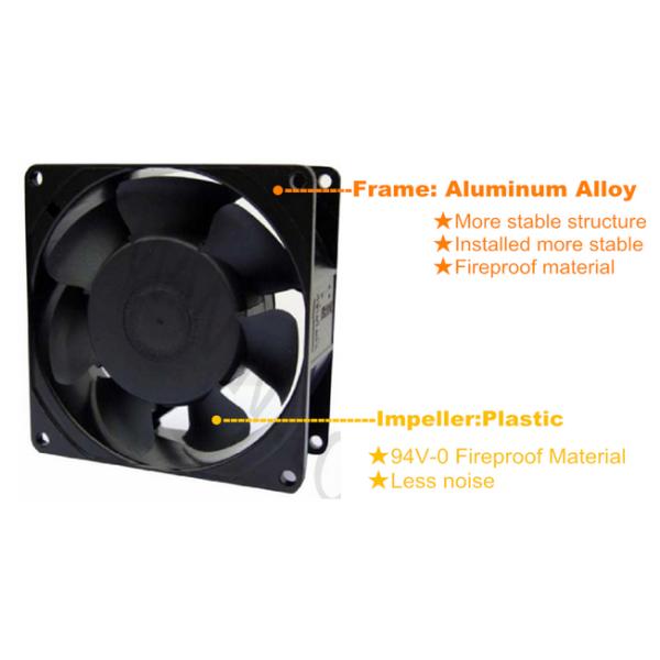 92mm x 92mm x 25mm 12V DC Axial Fan / DC Auto Cooling Fan / DC Brushless Cooling Fan / Indutrial Equipment Fan
