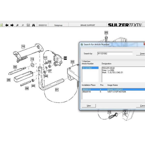 Sensor Head Parts No: 911321062 911321066 911321038 Electric Parts Of Sulzer Weaving Loom Spare Parts