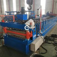 Rolo totalmente automático da dupla camada da construção 6kw que forma a máquina 12m/Min