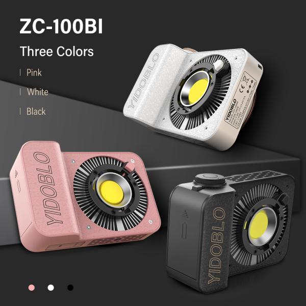 Литий-ионный аккумулятор типа 100w Cob Led Video Light Bi Color 2700k 7500k Камера с световым коробкой