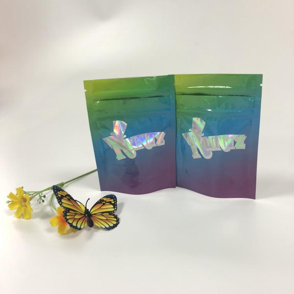 Double Zipper Foil Pouch Packaging Mylar Runtz Bags Plastic For Packaging Cookies