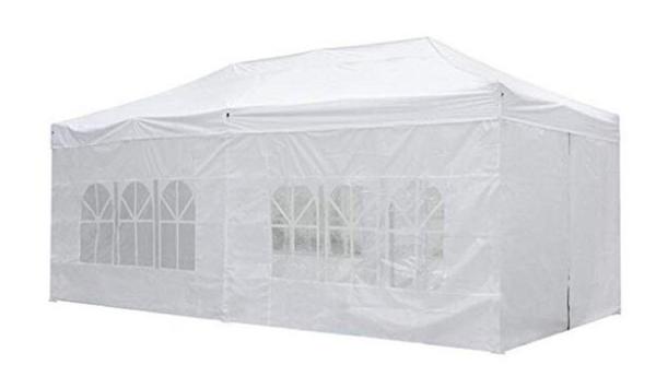 Aluminum Frame Garden Wedding Tent , Waterproof Wall Tent Well Ventilated