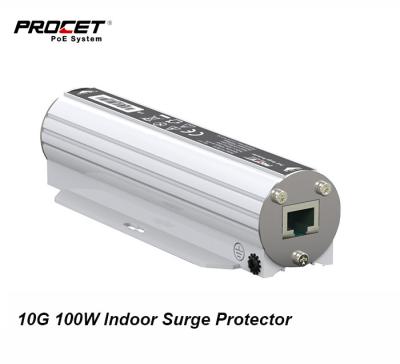 10g Ethernet 100w 10kv Poe Lightning Protection Four Level For Spd Technology