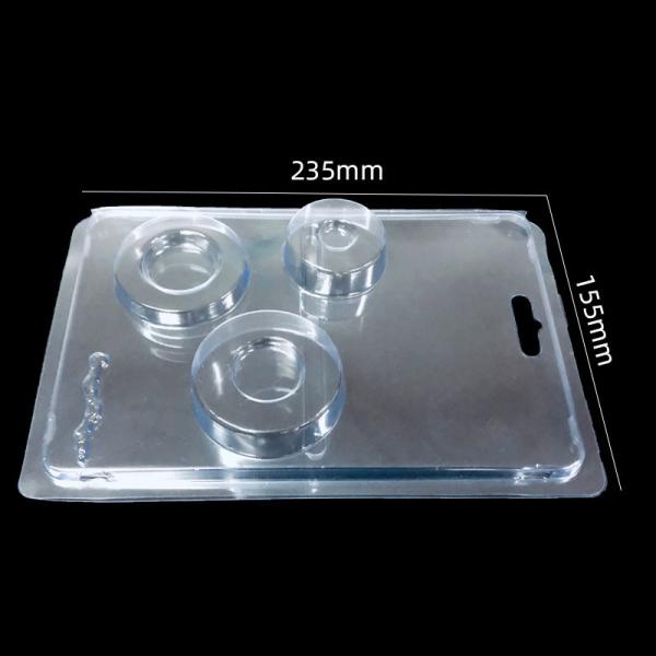 10000 MOQ em caixa dobrável de plástico PET personalizada Blister Clamshell para peças de automóveis