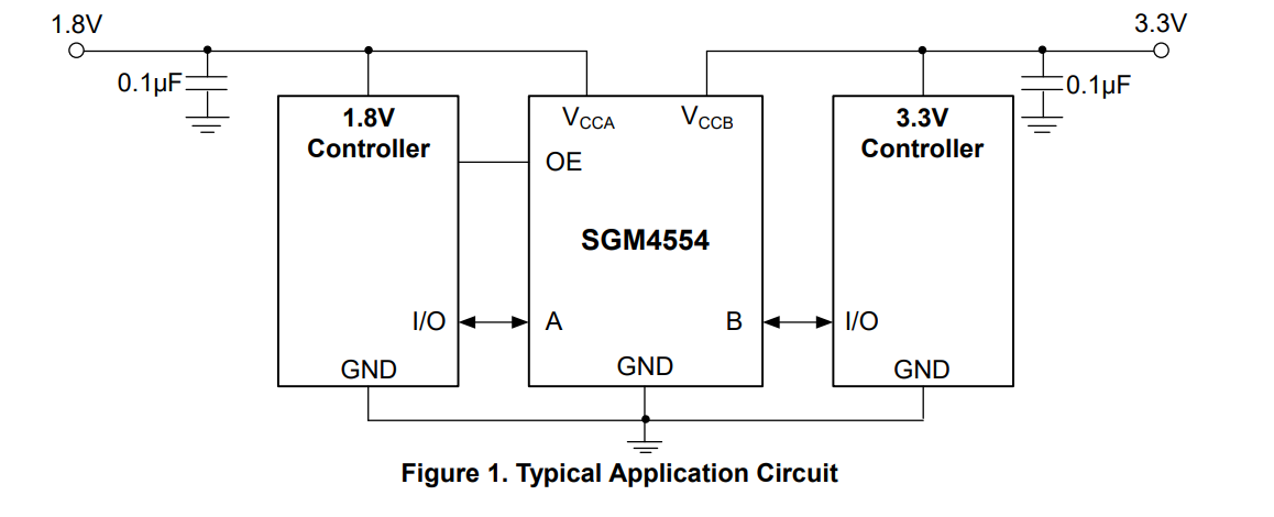 Logic ICs 1-Bit Bidirectional Voltage-LevelTranslator With Auto Direction Sensing