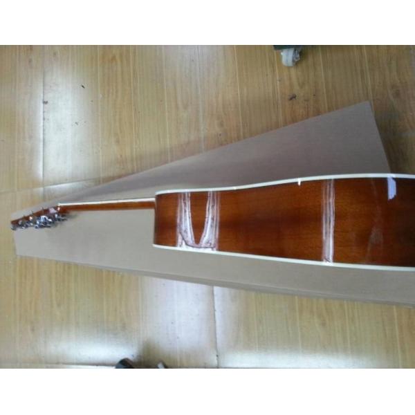 2018 New Chibson Orange burst Chibson H-Bird acoustic guitar GB honey burst color H-Bird electric acoustic guitar