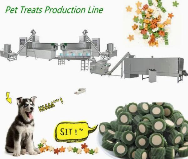 L'animal familier 100KW d'acier inoxydable mâche la chaîne de production pour les dents de chiens