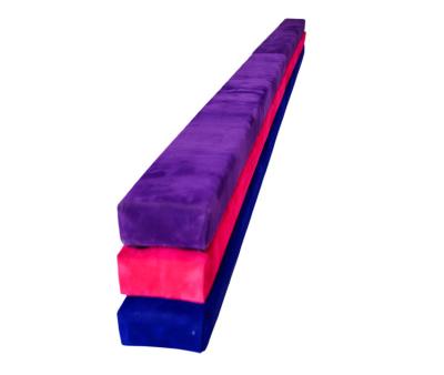 Custom Size Kids Gymnastics Beam / Foldable Balance Beam Park With Clients Logo