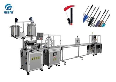 Máquina de enchimento material do brilho do bordo do brilho com sistema tampando servo