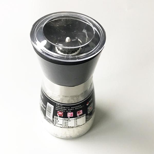 189g 132mm SS Manual Pepper Mill Grinder For Home Kitchen