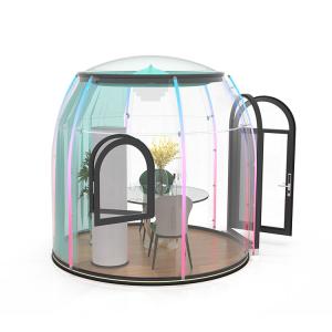 Fuzzy Logic Control Wind Resistance Polycarbonate Dome Oval Dining Bubble Tent