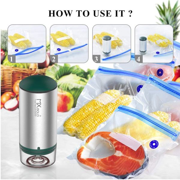 Zip Lock Poly 0.26mm Vacuum Seal Storage Bags For Vegetable