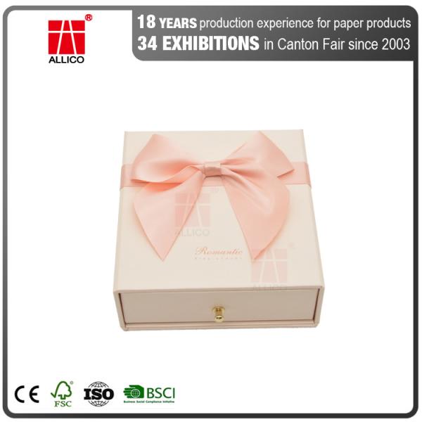 FSC Cardboard Jewelry Gift Box