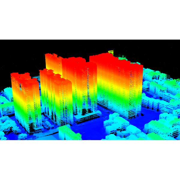 Geosun gAirHawk Series GS-260H Система сканирования LiDAR Городское строительство 3D-моделирование Высокоточное цветное облако точек