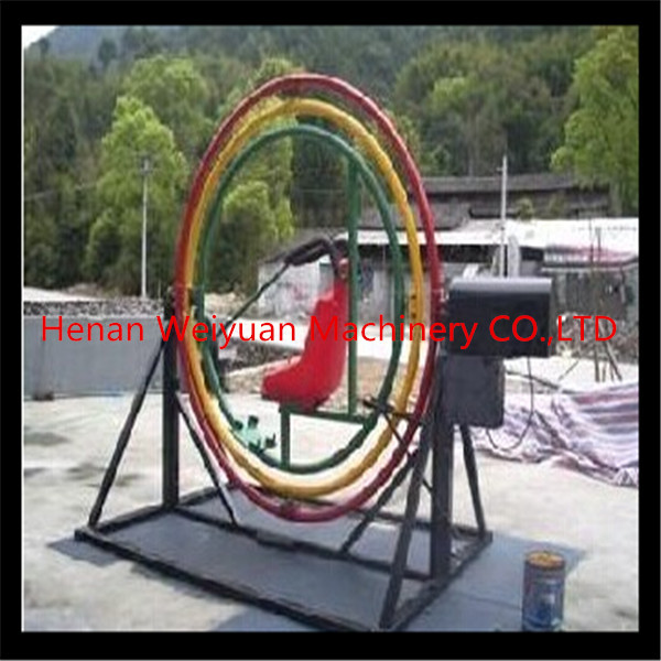 new model 1 seat   carnival rides portable human gyroscope ride for sale