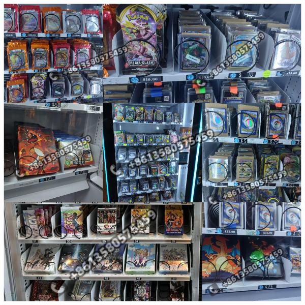 Wholesale Self-Automatic Elevator Gift Card Vending Machine for Pokemond Card for Game Card Distribution