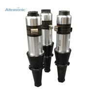 2600w transductor ultrasónico 15kHz con el aumentador de presión y de cerámica amarillo