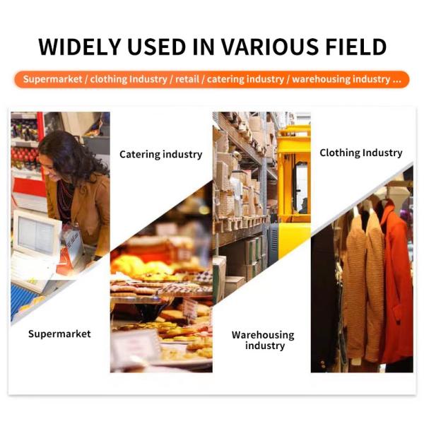 Металлический стеновой термопринтер ABS для закусочной кухни Ресторан Кантин Буфет